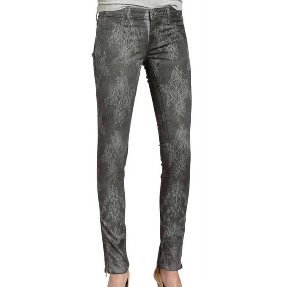 A.B.S ALLEN SCHWARTZ Embellished SKINNY Antique ( 26 ) - Picture 1 of 1